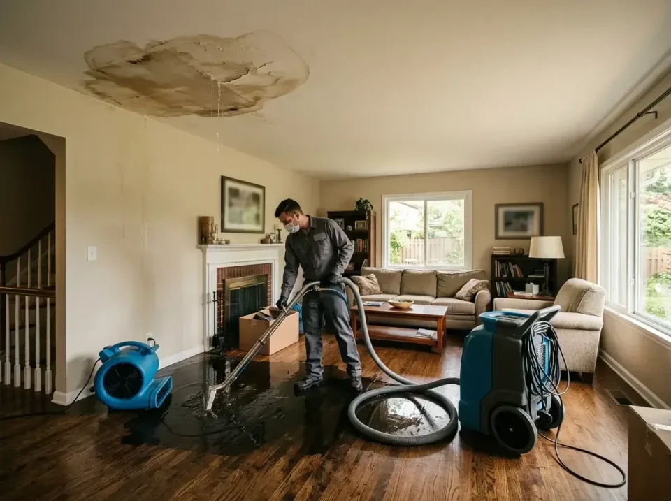 attic-pipe-burst-ceiling-drip-008 — frequently asked questions, Water Damage Restoration & Carpet Care in Moraine, OH